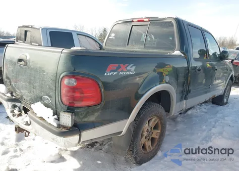 2002 Ford F-150 Lariat/Xlt from USA, damaged, VIN 1FTRW08L82KA87111